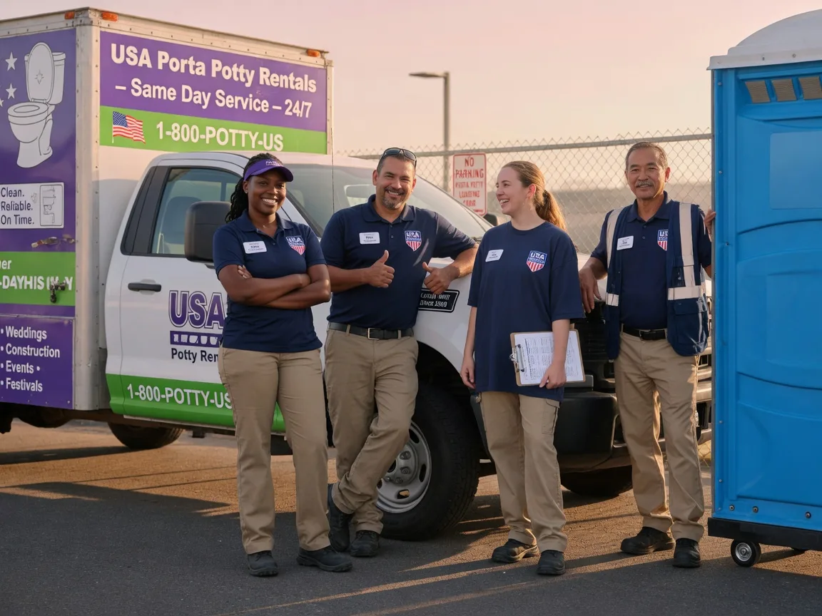 Porta Potty Rental company in Calpine, CA